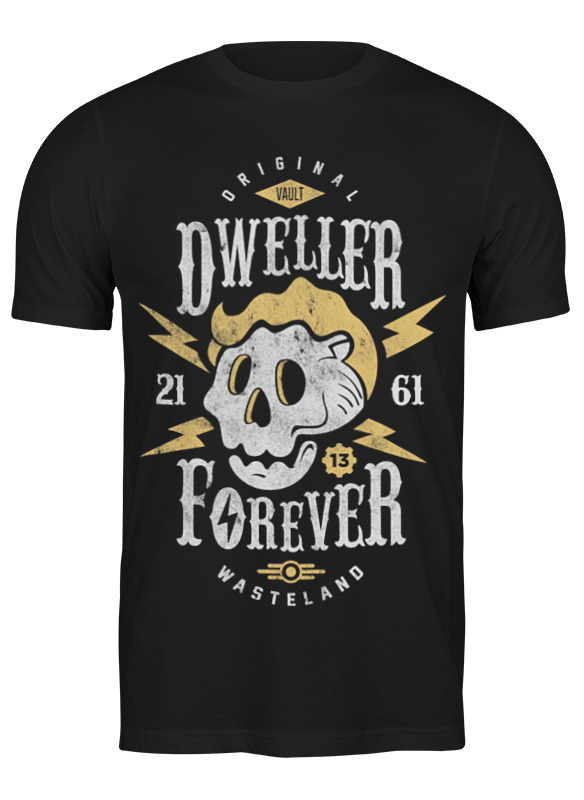 Printio Футболка классическая Fallout. dweller forever printio футболка wearcraft premium fallout dweller forever