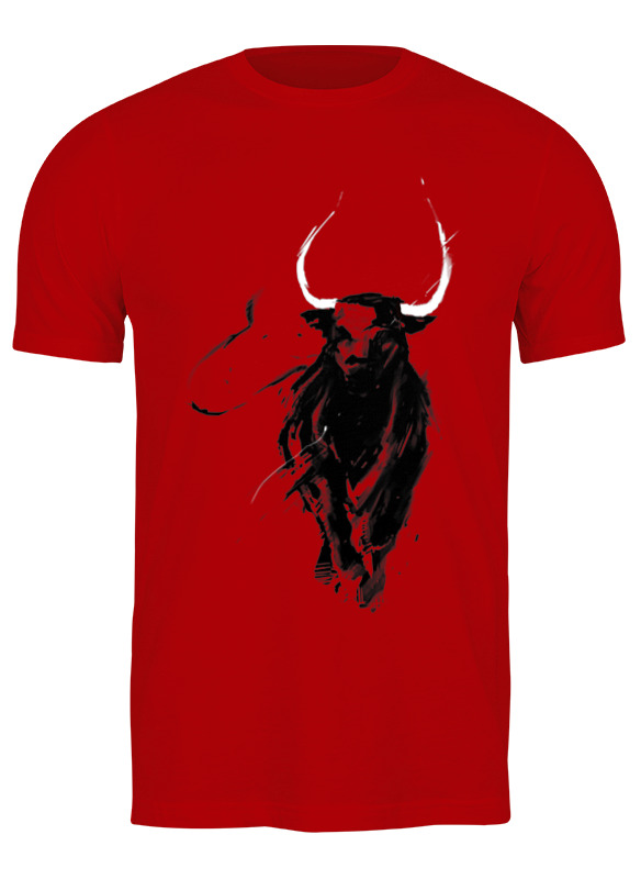 Printio Футболка классическая Боевой бык printio футболка классическая боевой бык