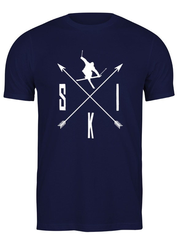 Printio Футболка классическая Ski лыжи printio футболка классическая ski лыжи