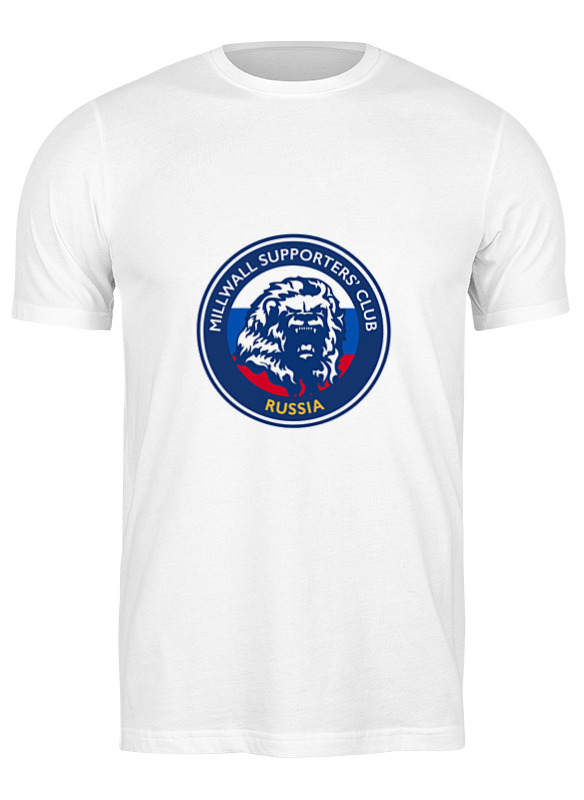 Printio Футболка классическая Millwall msc russia двусторонняя худи printio флаг 150×100 см millwall russian lions banner