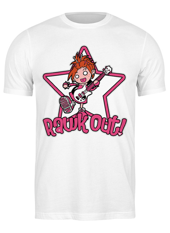 Printio Футболка классическая Рок девочка детская футболка рок девочка 140 темно розовый