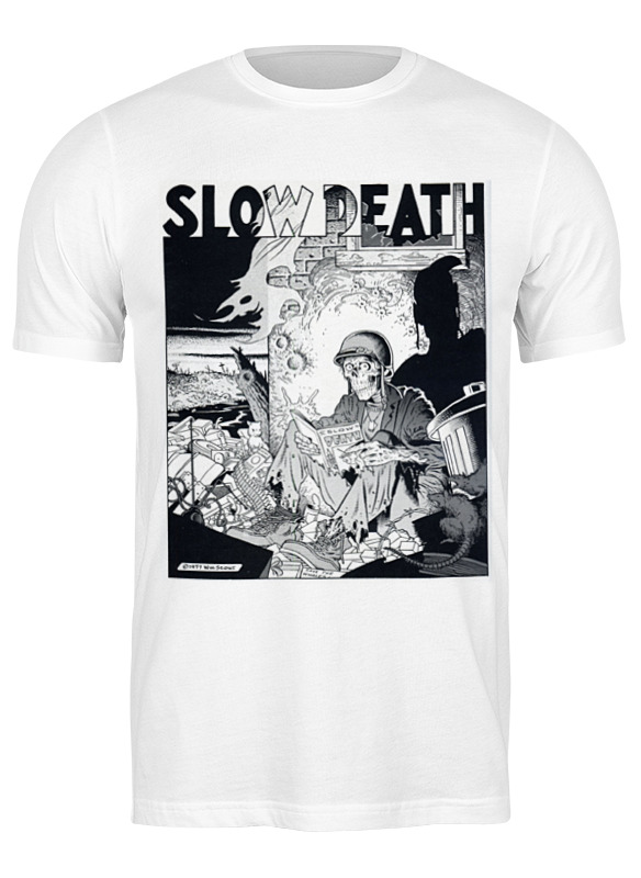 Printio Футболка классическая Slow death t-shirt printio футболка wearcraft premium slow death t shirt