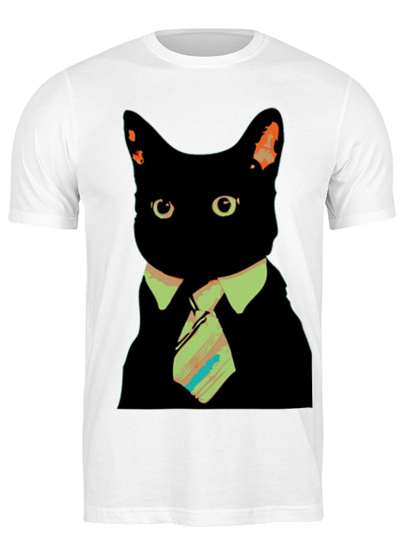 Printio Футболка классическая Деловой кот printio детская футболка классическая унисекс деловой кот