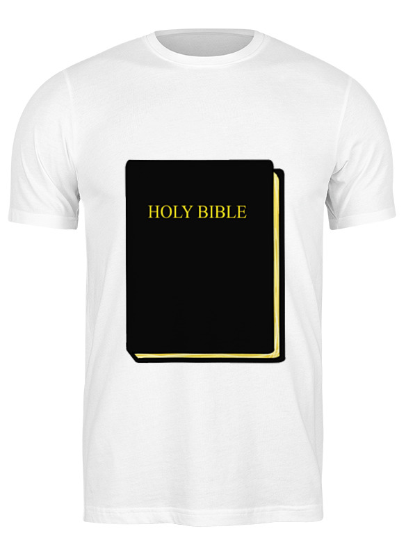Printio Футболка классическая Holy bible holy bible на английском языке