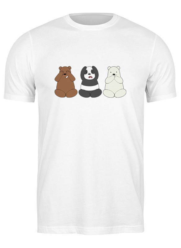 Printio Футболка классическая Медведи и панда printio детская футболка классическая унисекс медведи и панда