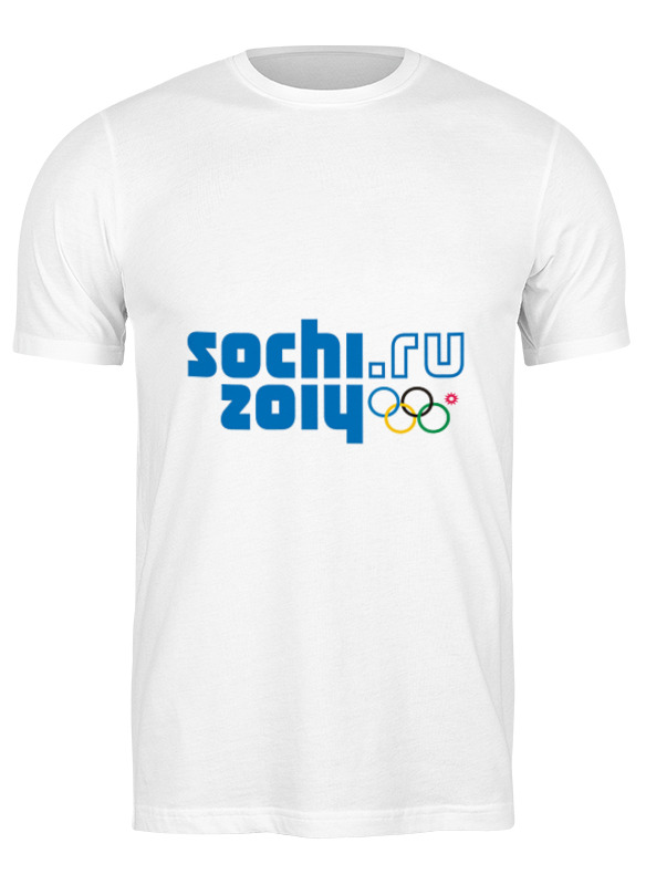 Printio Футболка классическая Sochi 2014 толстовка printio свитшот унисекс хлопковый sochi 2014 толстовка