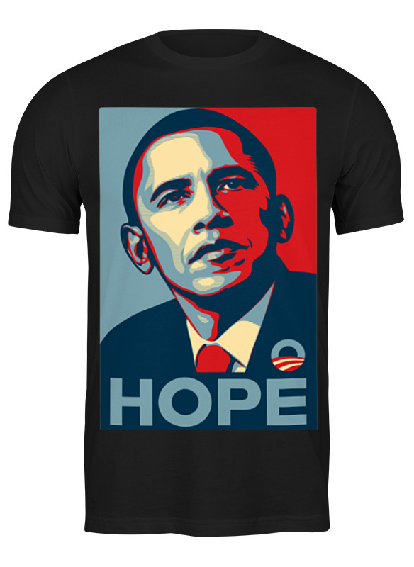 Printio Футболка классическая Обама hope printio футболка классическая обама no hope