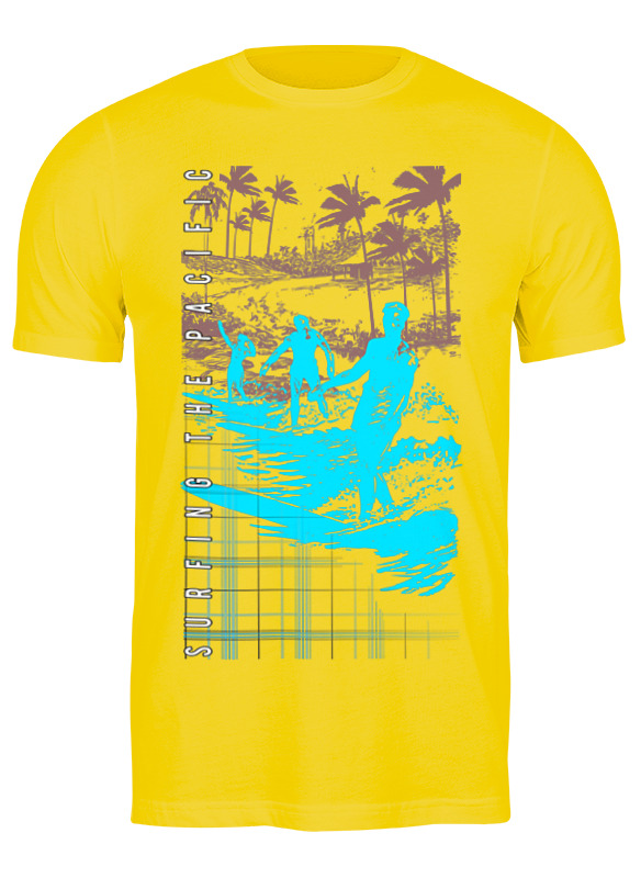 Printio Футболка классическая Honolulu surfing the pacific