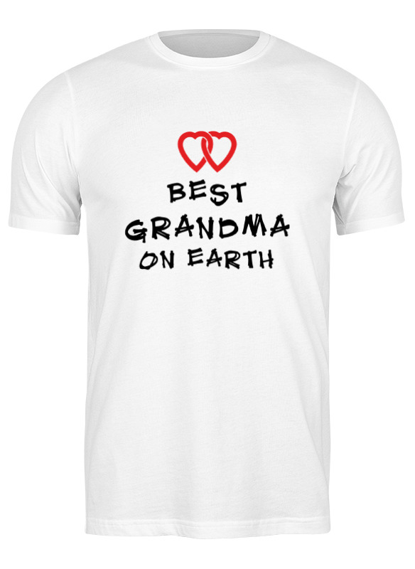 printio футболка классическая лучшая бабушка в мире Printio Футболка классическая Лучшая бабушка