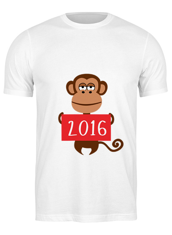 printio детская футболка классическая унисекс 2016 год год красной обезьяны Printio Футболка классическая Год обезьяны 2016