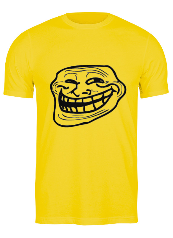 Printio Футболка классическая Тролль-фейс (troll face) printio футболка классическая тролль фейс troll face