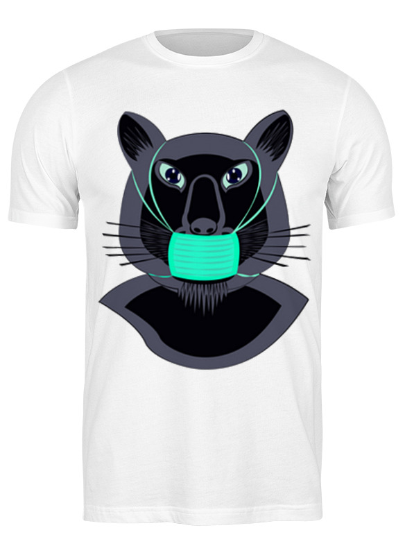 Printio Футболка классическая Пантера в маске printio футболка для собак пантера в маске