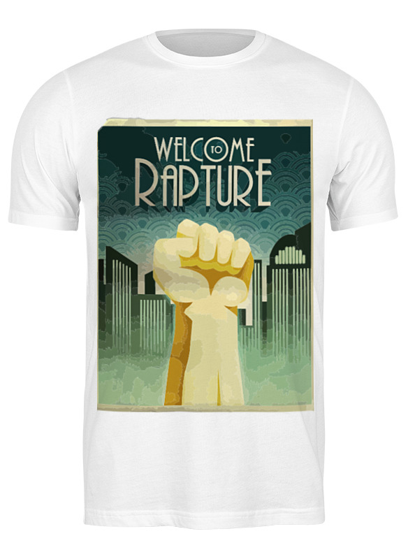 Printio Футболка классическая Welcome to rapture printio коробка для футболок welome to rapture