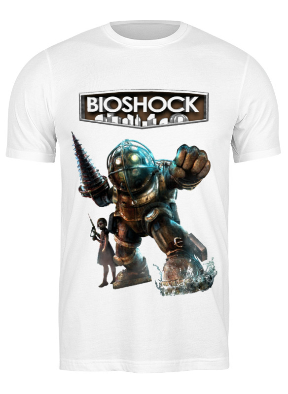 Printio Футболка классическая Bioshock (logo) printio сумка bioshock logo