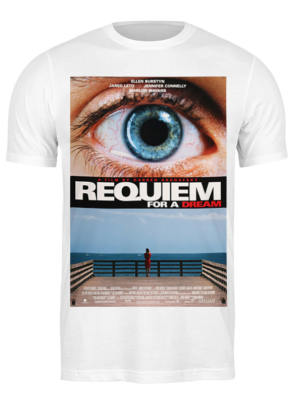 printio футболка классическая реквием по мечте requiem for a dream Printio Футболка классическая Реквием по мечте / requiem for a dream
