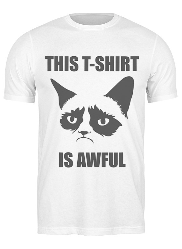 Printio Футболка классическая Grumpy cat distressed love cat kitten animal pet lover shirt women t shirt tee gift design