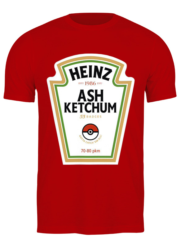 Printio Футболка классическая Heinz ash ketchum