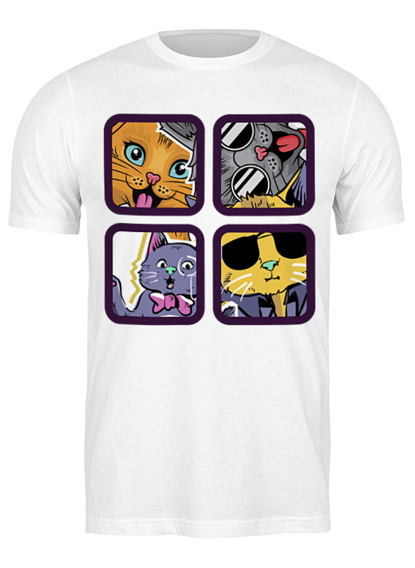 Printio Футболка классическая Cats here