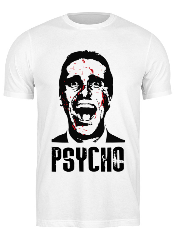 Printio Футболка классическая American psycho(американский психопат) printio плакат a3 29 7×42 американский психопат american psycho