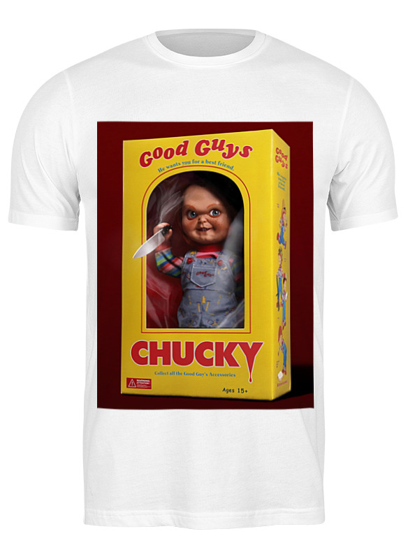 Printio Футболка классическая Чаки / chucky / проклятие чаки / curse of chucky кошелек funko lf детская игра child s play чаки chucky ckwa0001