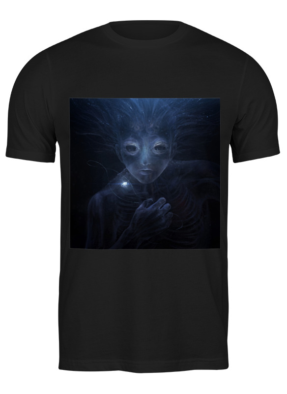 Printio Футболка классическая Призрак глубокого моря printio футболка с полной запечаткой женская призрак глубокого моря