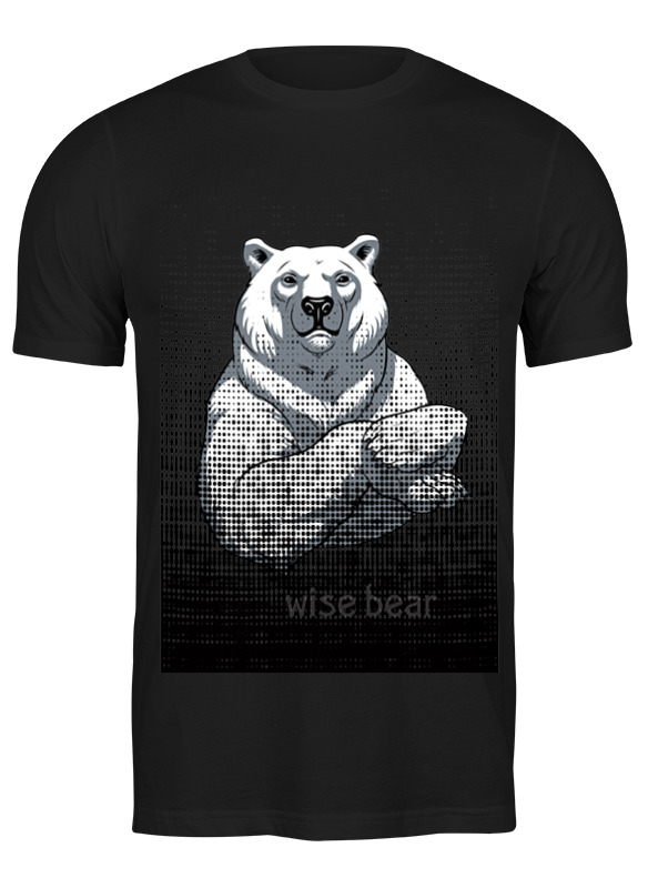 Printio Футболка классическая Wise bear printio майка классическая wise bear