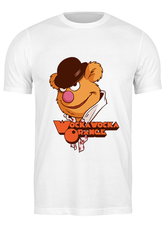 printio футболка wearcraft premium slim fit wocka wocka orange Printio Футболка классическая Wocka wocka orange