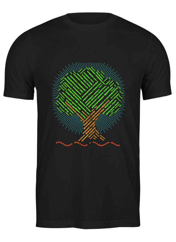 Printio Футболка классическая Экологический лозунг о деревьях 2 сторонний printio футболка классическая экологический лозунг о сохранении деревьев