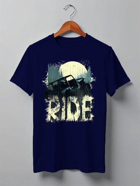 Заказать мужскую футболку в Москве. Футболка классическая Offroad от oneredfoxstore@gmail.com - готовые дизайны и нанесение принтов.