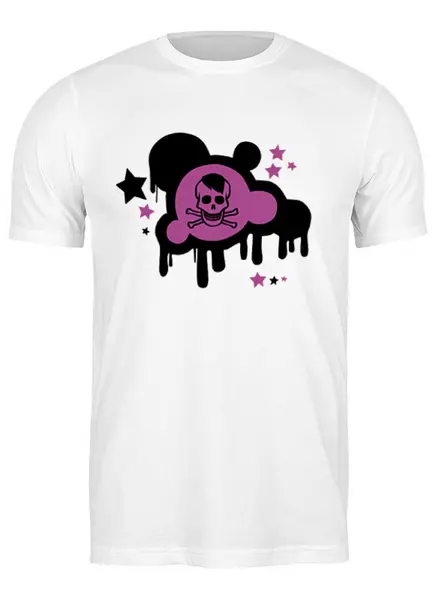 Заказать мужскую футболку в Москве. Футболка классическая emo logo от Александра Кеда - готовые дизайны и нанесение принтов.