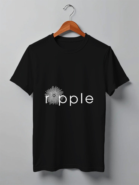 Заказать мужскую футболку в Москве. Футболка классическая ripple от Константин Тотьмянин - готовые дизайны и нанесение принтов.