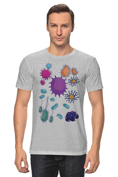 Заказать мужскую футболку в Москве. Футболка классическая Science от oneredfoxstore@gmail.com - готовые дизайны и нанесение принтов.