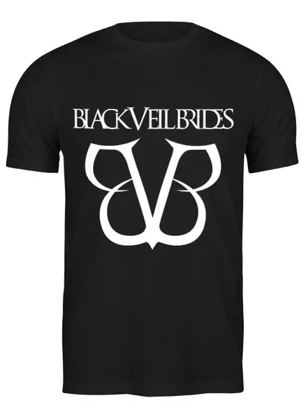 Заказать мужскую футболку в Москве. Футболка классическая Black Veil Brides от geekbox - готовые дизайны и нанесение принтов.