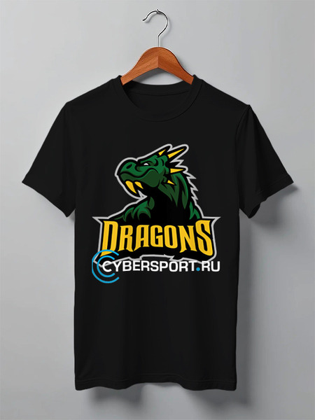 Заказать мужскую футболку в Москве. Футболка классическая DRAGONS от robus - готовые дизайны и нанесение принтов.