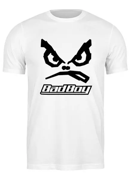 Заказать мужскую футболку в Москве. Футболка классическая Bad Boy от DESIGNER   - готовые дизайны и нанесение принтов.