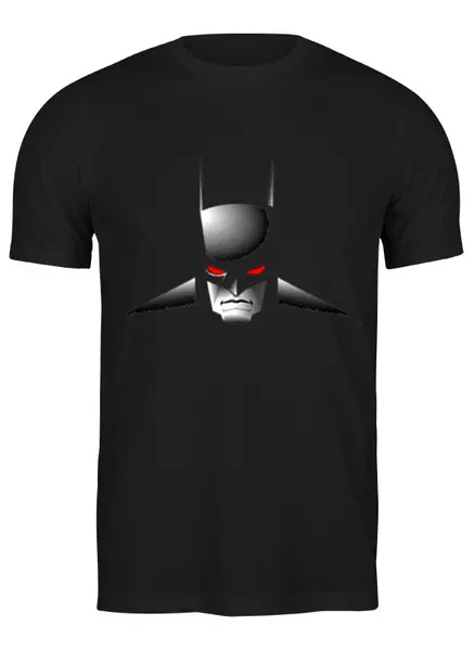 Заказать мужскую футболку в Москве. Футболка классическая Batman от ПРИНТЫ ПЕЧАТЬ  - готовые дизайны и нанесение принтов.