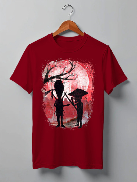 Заказать мужскую футболку в Москве. Футболка классическая Japan от oneredfoxstore@gmail.com - готовые дизайны и нанесение принтов.