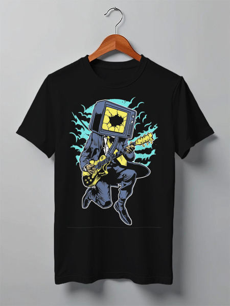 Заказать мужскую футболку в Москве. Футболка классическая Oldschool от oneredfoxstore@gmail.com - готовые дизайны и нанесение принтов.