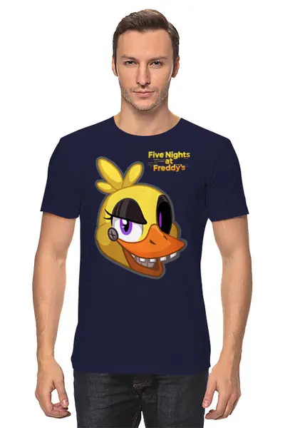 Заказать мужскую футболку в Москве. Футболка классическая ✪Five Nights at Freddy's✪ от balden - готовые дизайны и нанесение принтов.