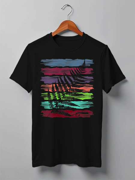 Заказать мужскую футболку в Москве. Футболка классическая Forest от oneredfoxstore@gmail.com - готовые дизайны и нанесение принтов.