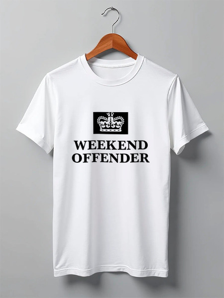 Заказать мужскую футболку в Москве. Футболка классическая weekend offender kids от торгаш - готовые дизайны и нанесение принтов.