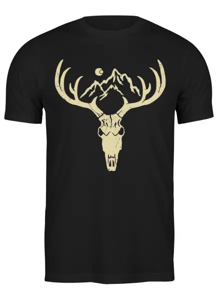 Заказать мужскую футболку в Москве. Футболка классическая Animals от oneredfoxstore@gmail.com - готовые дизайны и нанесение принтов.
