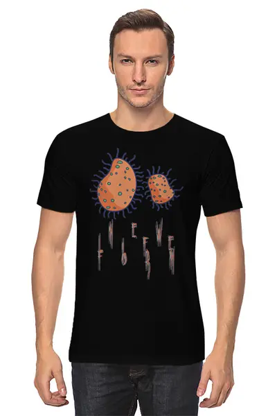 Заказать мужскую футболку в Москве. Футболка классическая Science от oneredfoxstore@gmail.com - готовые дизайны и нанесение принтов.