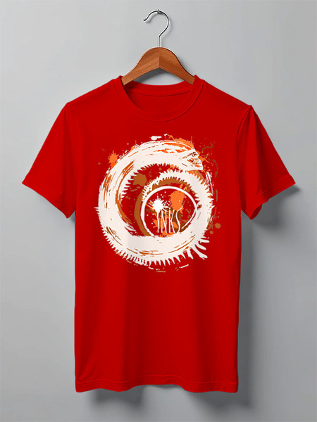 Заказать мужскую футболку в Москве. Футболка классическая Aliens от oneredfoxstore@gmail.com - готовые дизайны и нанесение принтов.