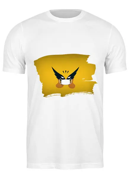 Заказать мужскую футболку в Москве. Футболка классическая Орлица (Коллекция: Герои носят маски) от GeekFox  - готовые дизайны и нанесение принтов.