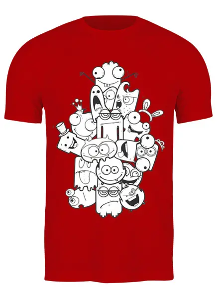 Заказать мужскую футболку в Москве. Футболка классическая Zombies от oneredfoxstore@gmail.com - готовые дизайны и нанесение принтов.