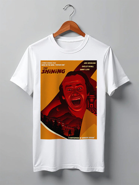 Заказать мужскую футболку в Москве. Футболка классическая Сияние / The Shining от kino.printio.ru - готовые дизайны и нанесение принтов.