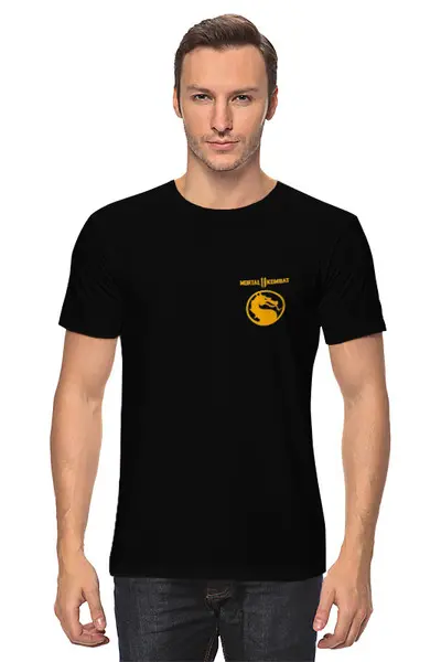 Заказать мужскую футболку в Москве. Футболка классическая Mortal Kombat 11 от Nos  - готовые дизайны и нанесение принтов.