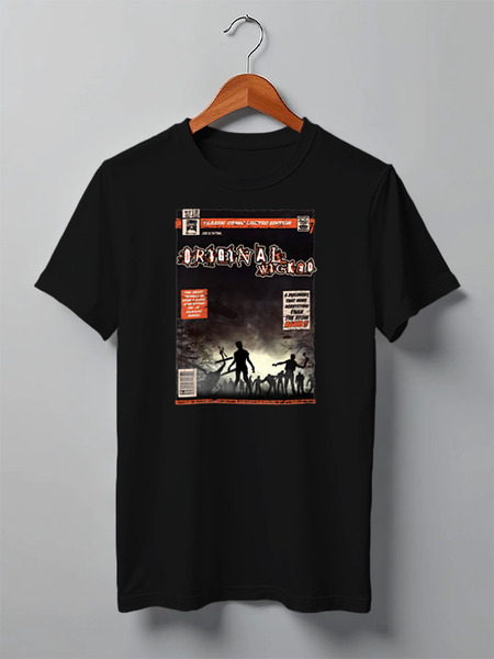 Заказать мужскую футболку в Москве. Футболка классическая Zombies от oneredfoxstore@gmail.com - готовые дизайны и нанесение принтов.