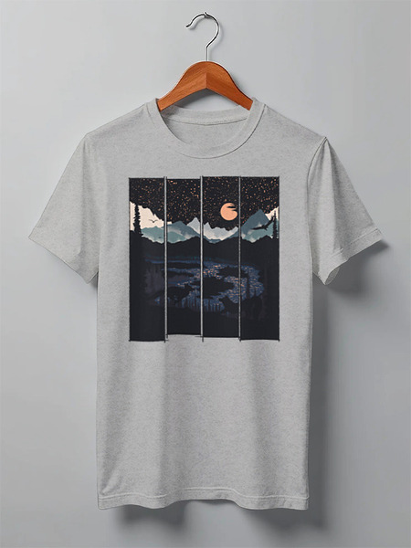 Заказать мужскую футболку в Москве. Футболка классическая Wild Date от oneredfoxstore@gmail.com - готовые дизайны и нанесение принтов.